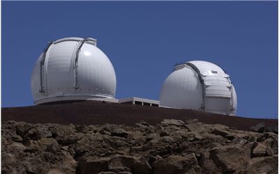Picture Of The Keck Observatory