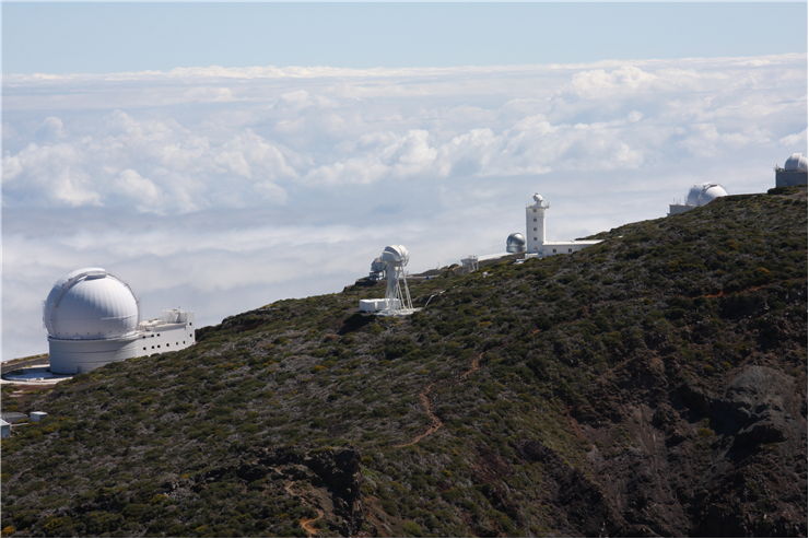 Picture Of Worlds Largest Telescope On The Island Of La Palma